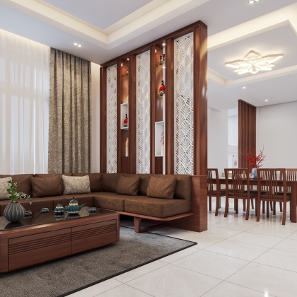 Nội thất nhà chị Linh