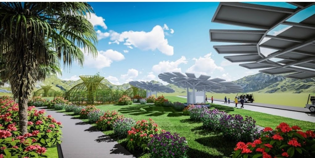 Nguyễn Văn Huy thi công Khu Du Lịch Điện NLMT An Hảo